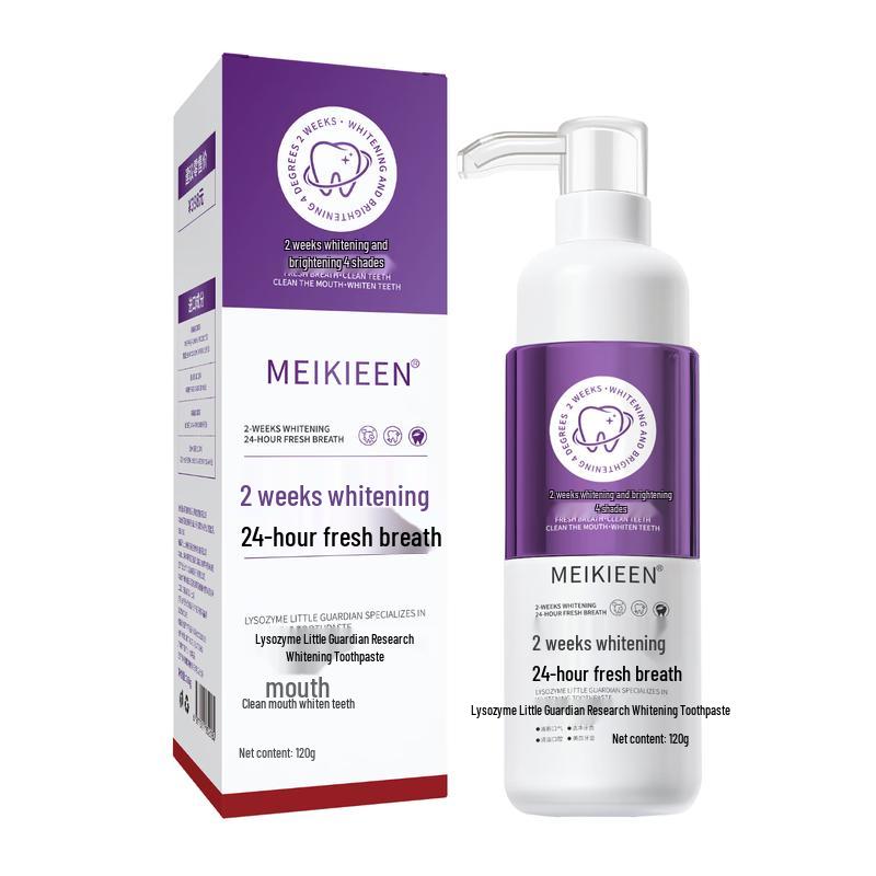 HEBST Lysozyme Advanced Whitening Toothpaste
HEBST Lysozyme Advanced Whitening Toothpaste