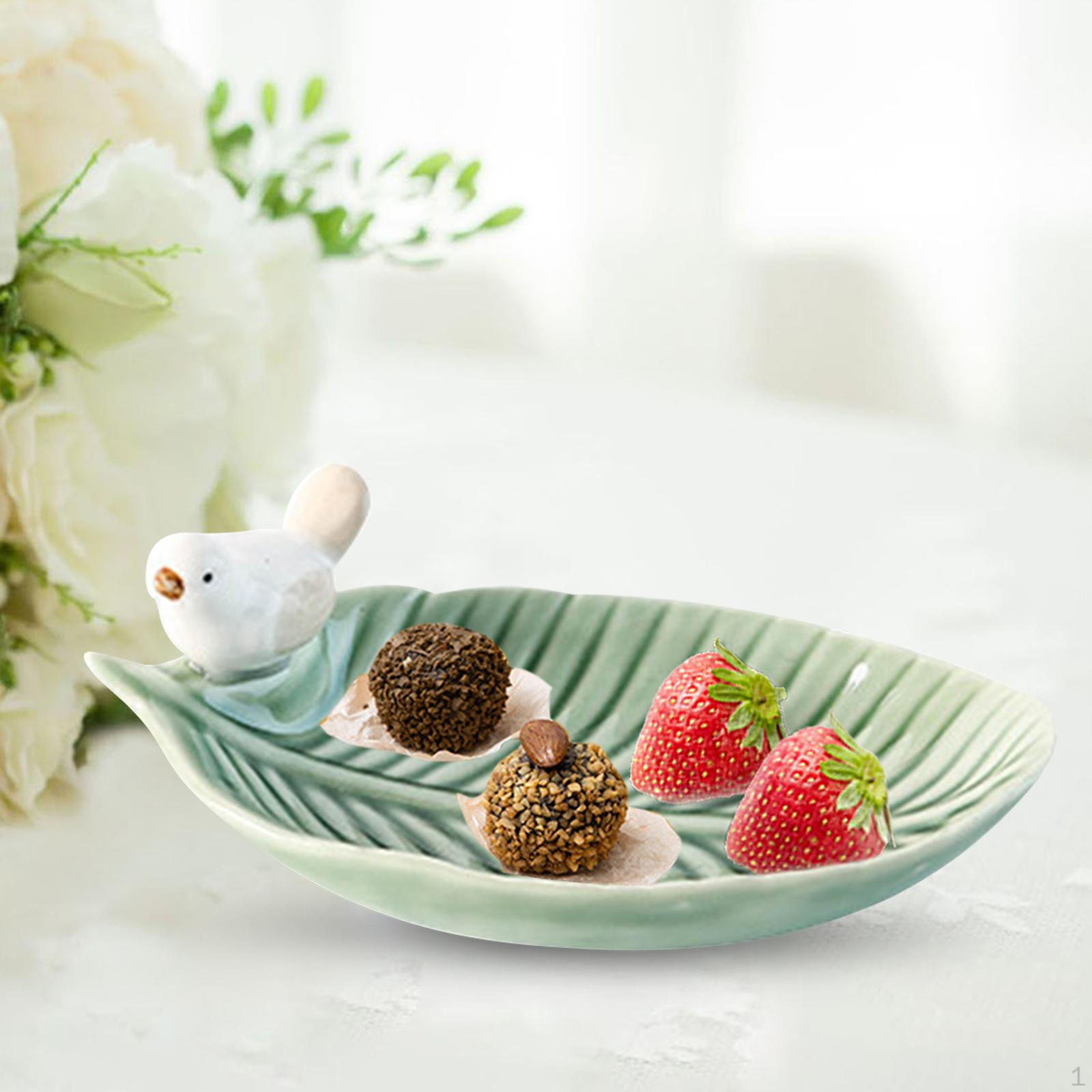 Керамические серьги-листья, кольца, поднос для ювелирных изделий, держатель для визитных карточек, глянцевая глазурованная тарелка для закусок, многофункциональная зелёный
Керамические серьги-листья, кольца, поднос для ювелирных изделий, держатель для визитных карточек, глянцевая глазурованная тарелка для закусок, многофункциональная зелёный