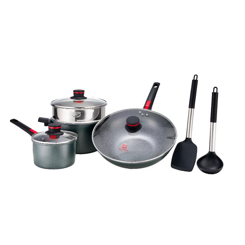 LUVHOO 6-Piece Fine Iron Cookware Set
LUVHOO 6-Piece Fine Iron Cookware Set