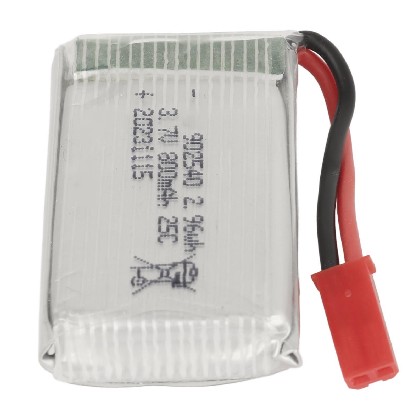 3.7V 800mAh LiPo Battery Rechargeable Drone Lithium Battery With JST Red Plug for Cheerson CX 30 for Skytech M68 RC Quadcopter Drone
3.7V 800mAh LiPo Battery Rechargeable Drone Lithium Battery With JST Red Plug for Cheerson CX 30 for Skytech M68 RC Quadcopter Drone