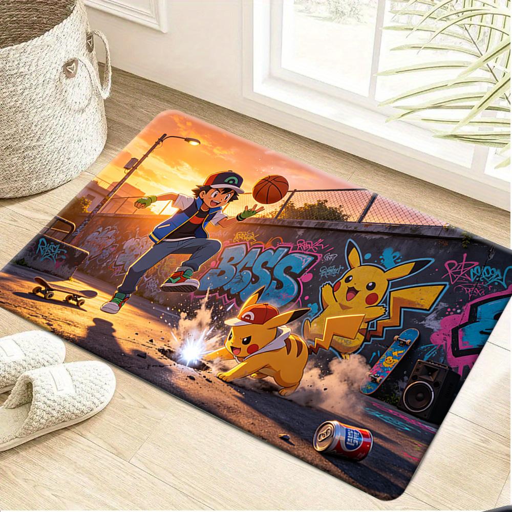 Pokemon Pixel Ash Ketchum Starters Cave Print Non-Slip Floor Mat Doormat 40cm x 60cm
Pokemon Pixel Ash Ketchum Starters Cave Print Non-Slip Floor Mat Doormat 40cm x 60cm