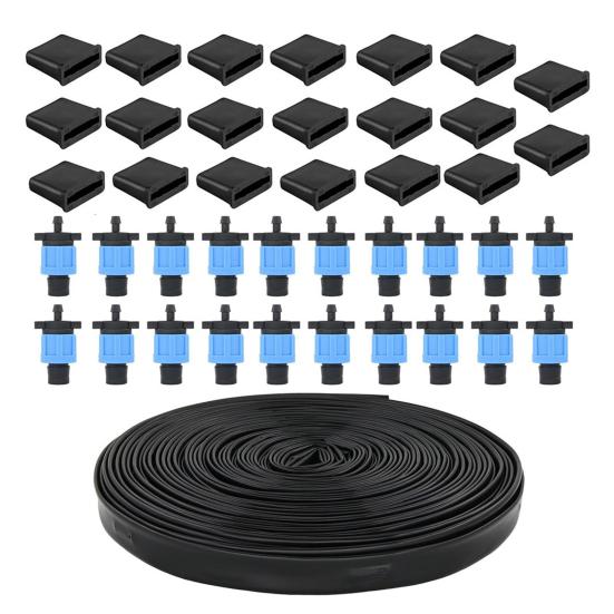 Комплект капельной ленты с расстоянием между эмиттерами 6 дюймов, 98-футовая капельная лента с соединителями и концами рядов, автоматическая система капельного орошения для полива сада Sets
Комплект капельной ленты с расстоянием между эмиттерами 6 дюймов, 98-футовая капельная лента с соединителями и концами рядов, автоматическая система капельного орошения для полива сада Sets