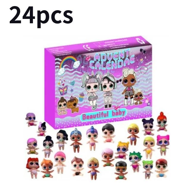 Новый праздничный рождественский 24-дневный обратный отсчет, адвент-календарь-сюрприз, подарок для детей
Новый праздничный рождественский 24-дневный обратный отсчет, адвент-календарь-сюрприз, подарок для детей
