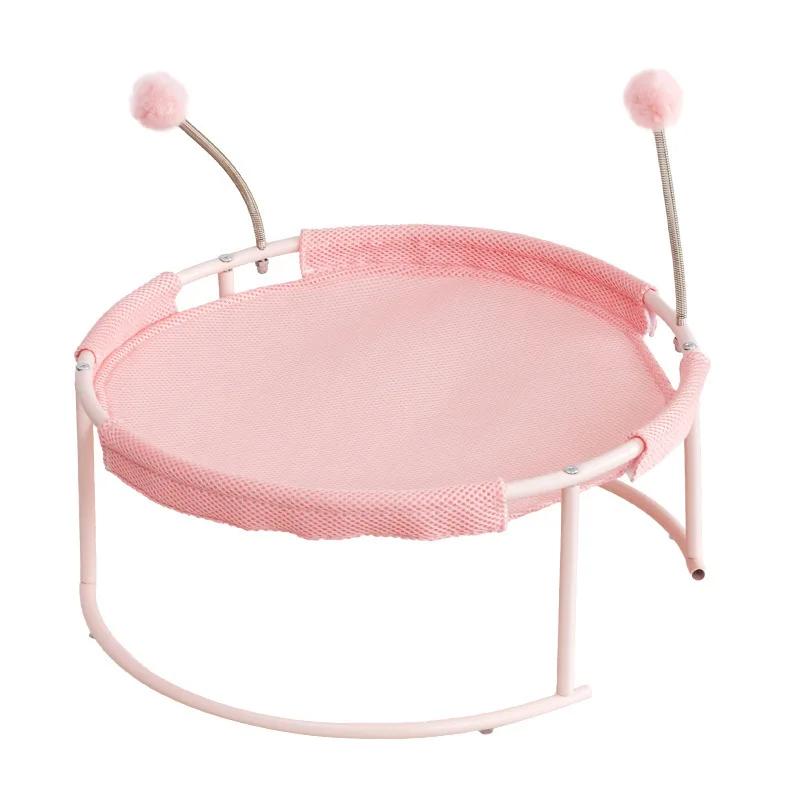 Cat Hammock Elevated Bed Frame Furniture Kittens Swing Cats Nest Hanging Permeable Cat Chair Removable Cleaning Pet Supplies розовый
Cat Hammock Elevated Bed Frame Furniture Kittens Swing Cats Nest Hanging Permeable Cat Chair Removable Cleaning Pet Supplies розовый