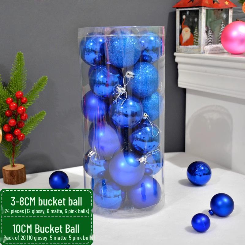Набор рождественских украшений 5 см: Гальванизированные пластиковые подвесные шары 5cm - 24 Pieces
Набор рождественских украшений 5 см: Гальванизированные пластиковые подвесные шары 5cm - 24 Pieces