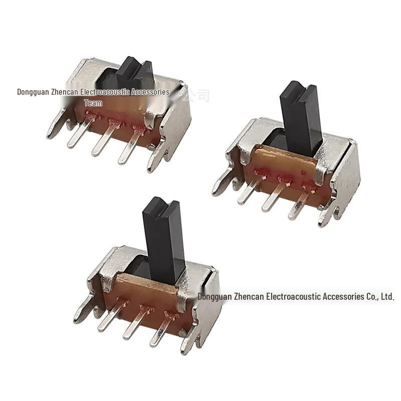 Mini Toggle Switch ZSK12D07VG Series Side Pin Slide 1P2T with Bracket - 3 Pin, 2 Position
Mini Toggle Switch ZSK12D07VG Series Side Pin Slide 1P2T with Bracket - 3 Pin, 2 Position