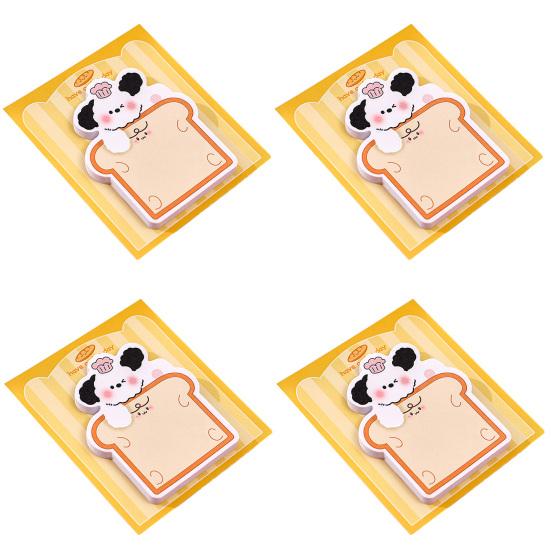 4Pcs Cute Dog-Shaped Notes Pad Set Cartoon Self-Adhesive Memo Pads Strong Adhesion Thick Paper Multi-Scene Adaptation Office School Supplies A
4Pcs Cute Dog-Shaped Notes Pad Set Cartoon Self-Adhesive Memo Pads Strong Adhesion Thick Paper Multi-Scene Adaptation Office School Supplies A