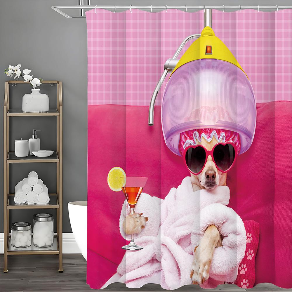 Чихуахуа Делает Волосы Забавный Занавес для Душа, Декоративный Занавес для Душа для Ванной Комнаты, Водонепроницаемый Занавес для Душа с Крючками 90*180cm
Чихуахуа Делает Волосы Забавный Занавес для Душа, Декоративный Занавес для Душа для Ванной Комнаты, Водонепроницаемый Занавес для Душа с Крючками 90*180cm