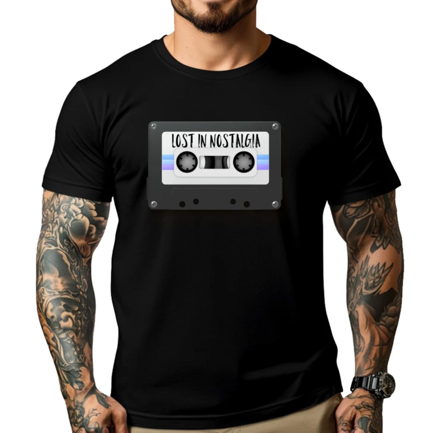Lost In Nostalgia Cover Band Cassette Men Graphic Tees Harajuku T Shirts Luxury Clothing Breathable Printed S чёрный
Lost In Nostalgia Cover Band Cassette Men Graphic Tees Harajuku T Shirts Luxury Clothing Breathable Printed S чёрный