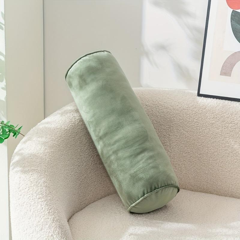 Velvet Cylinder Pillow for Sofa & Bed - Plush Lumbar Support Cushion Removable Cover with Inner Pillow Neck Spine Relief світло-зелений колір
Velvet Cylinder Pillow for Sofa & Bed - Plush Lumbar Support Cushion Removable Cover with Inner Pillow Neck Spine Relief світло-зелений колір