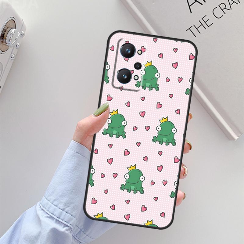 Frog Animals For Realme C67 C61 C75 C55 C53 C51 C21Y C25S GT 6 6T 5 GT7 Pro 10 11 12 13 14 Pro Plus Case Realme 11 Pro Plus
Frog Animals For Realme C67 C61 C75 C55 C53 C51 C21Y C25S GT 6 6T 5 GT7 Pro 10 11 12 13 14 Pro Plus Case Realme 11 Pro Plus