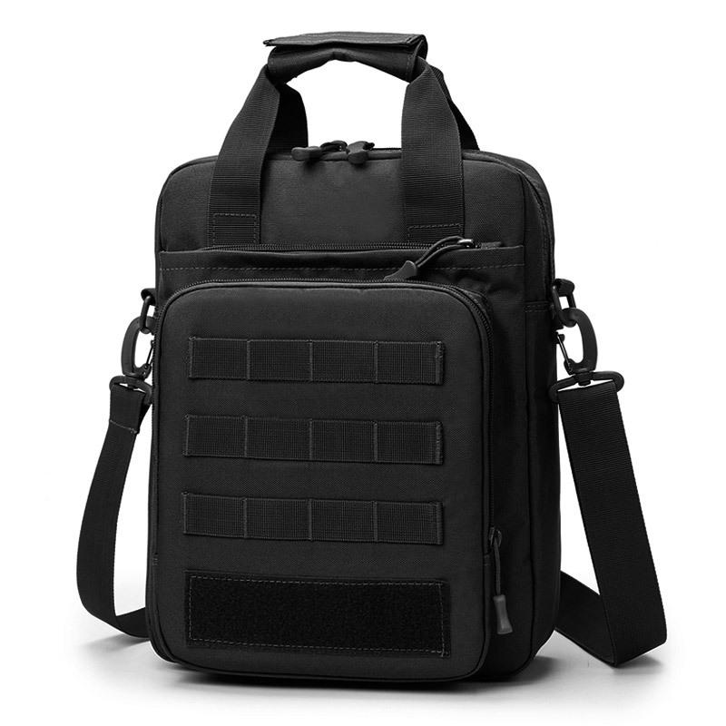 Outdoor waterproof messenger bag multifunctional tactical large-capacity trendy laptop bag чёрный
Outdoor waterproof messenger bag multifunctional tactical large-capacity trendy laptop bag чёрный