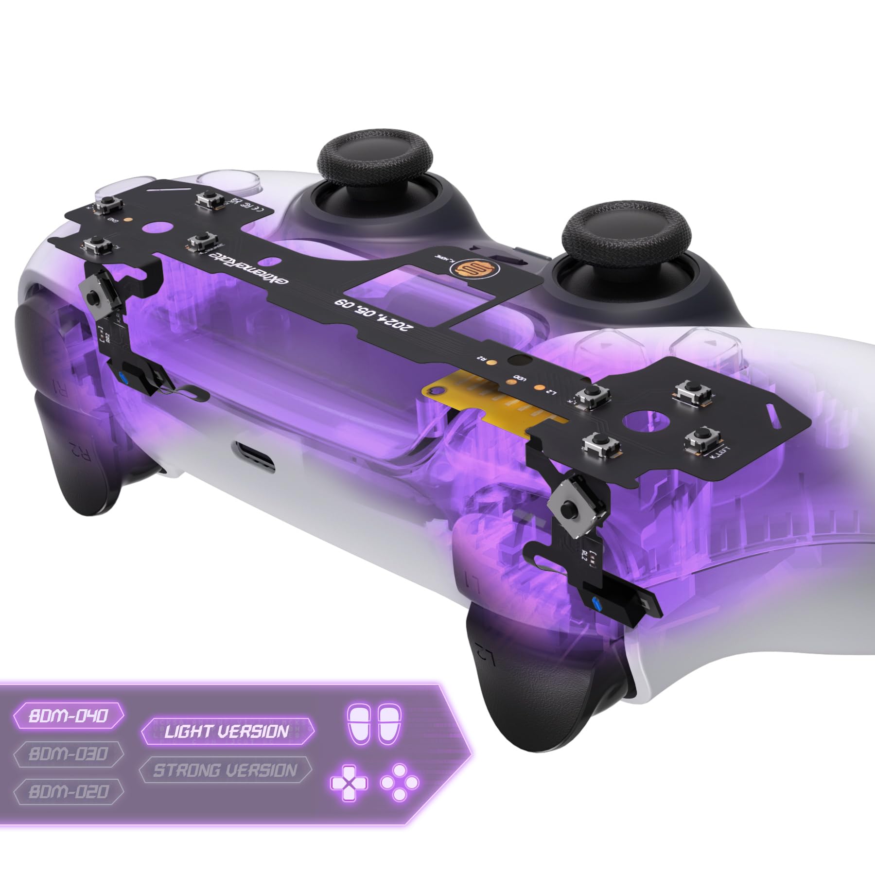eXtremeRate Light Version Hole Clicky Kit for Compatible with PS5 Controller Face and Direction Custom Micro Switch L2R2 Clicky Hair Trigger Kit and
eXtremeRate Light Version Hole Clicky Kit for Compatible with PS5 Controller Face and Direction Custom Micro Switch L2R2 Clicky Hair Trigger Kit and