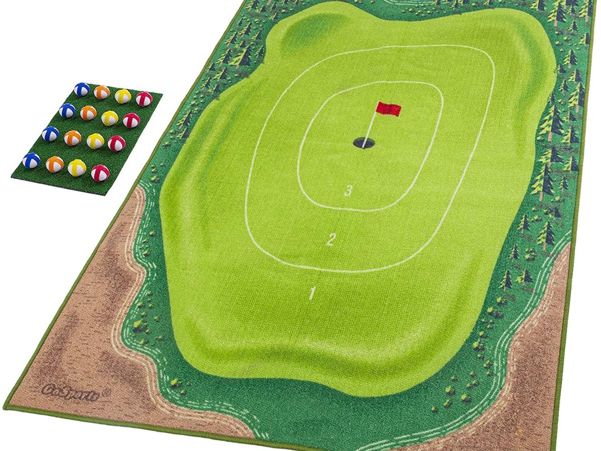 Ударная площадка для гольфа Повседневный игровой набор для гольфа. Учебные пособия по гольфу. Домашний офис. Спорт.