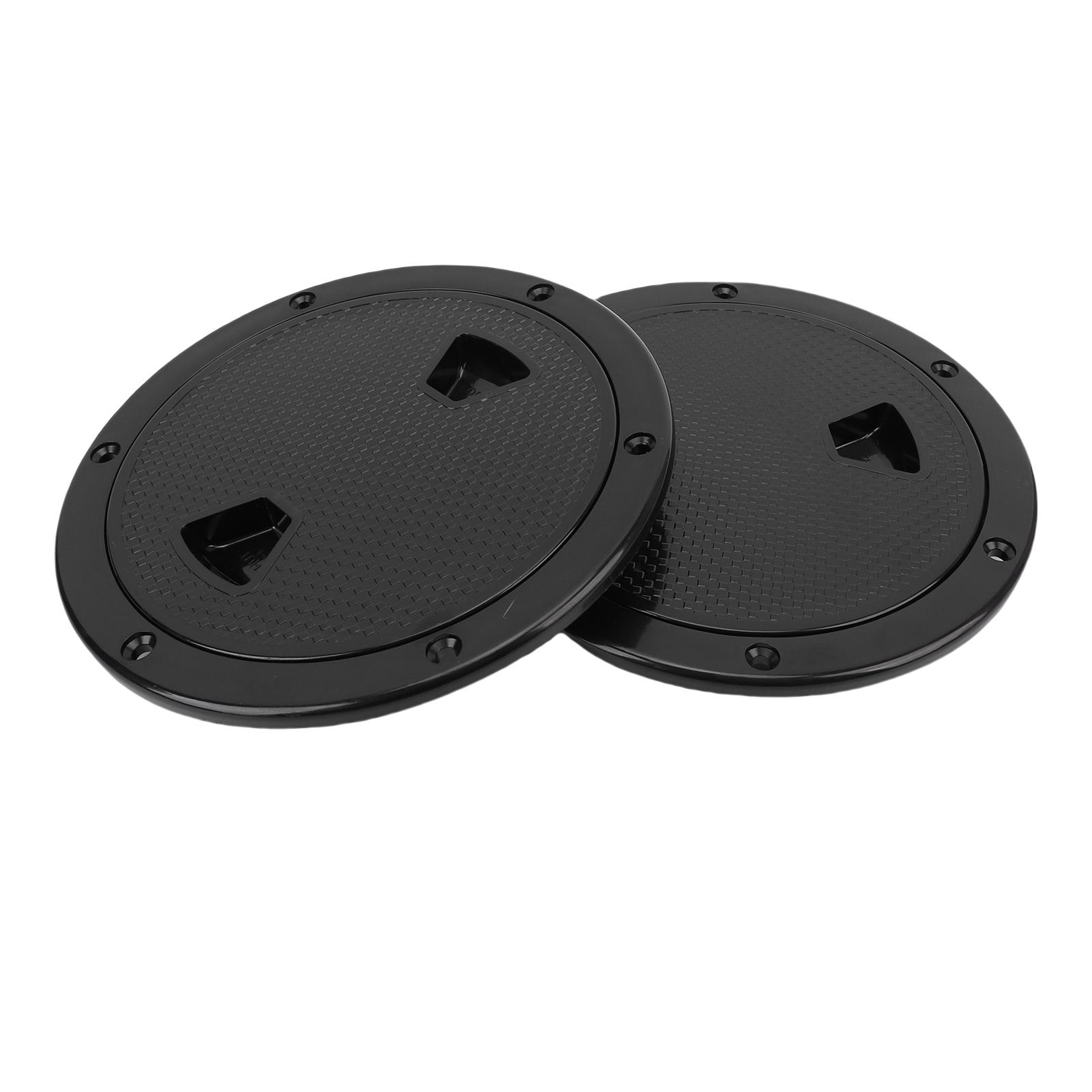 2PCS 6 Inch Boat Round Inspection Deck Plate with Detachable Cover for Marine Yacht
2PCS 6 Inch Boat Round Inspection Deck Plate with Detachable Cover for Marine Yacht