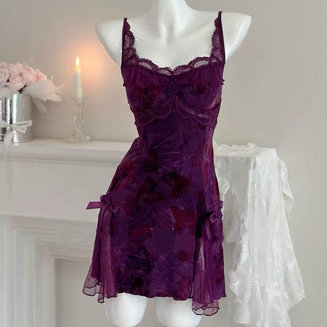 Элегантная флокированная ночная сорочка-майка 2025 с нагрудными вкладышами - Утягивающий комплект ночной одежды из двух предметов Yujie для женщин XXL
Элегантная флокированная ночная сорочка-майка 2025 с нагрудными вкладышами - Утягивающий комплект ночной одежды из двух предметов Yujie для женщин XXL