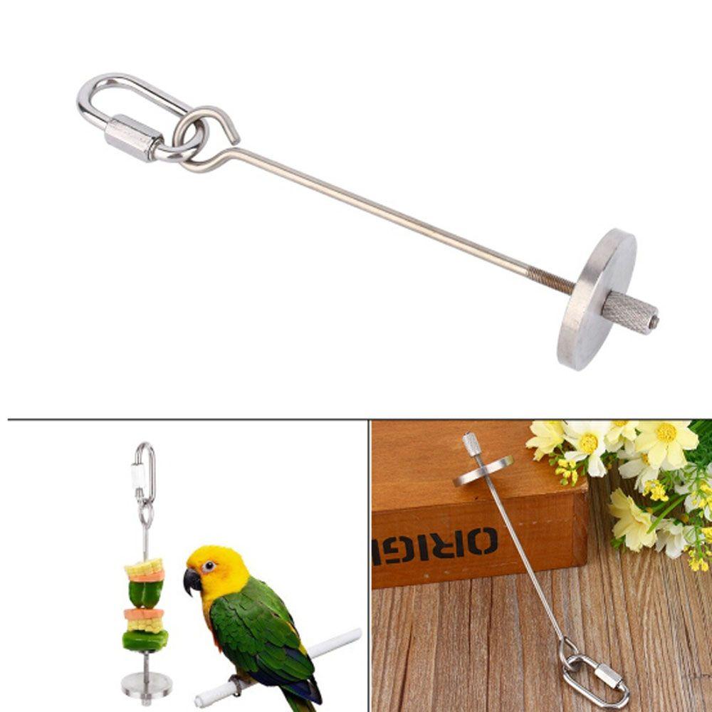 Parakeet Budgie Stainless Steel Small Parrot Parrot Feeder Pet Toy Bird Skewer Fruit Spear Holder
Parakeet Budgie Stainless Steel Small Parrot Parrot Feeder Pet Toy Bird Skewer Fruit Spear Holder