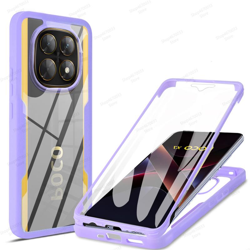 Противоударный чехол для телефона с полной защитой на 360° для POCO F7 Ultra X7 M6 X6 F6 Pro C65 силиконовый чехол для POCO X5 X4 X3 F5 Pro For POCO M3
Противоударный чехол для телефона с полной защитой на 360° для POCO F7 Ultra X7 M6 X6 F6 Pro C65 силиконовый чехол для POCO X5 X4 X3 F5 Pro For POCO M3