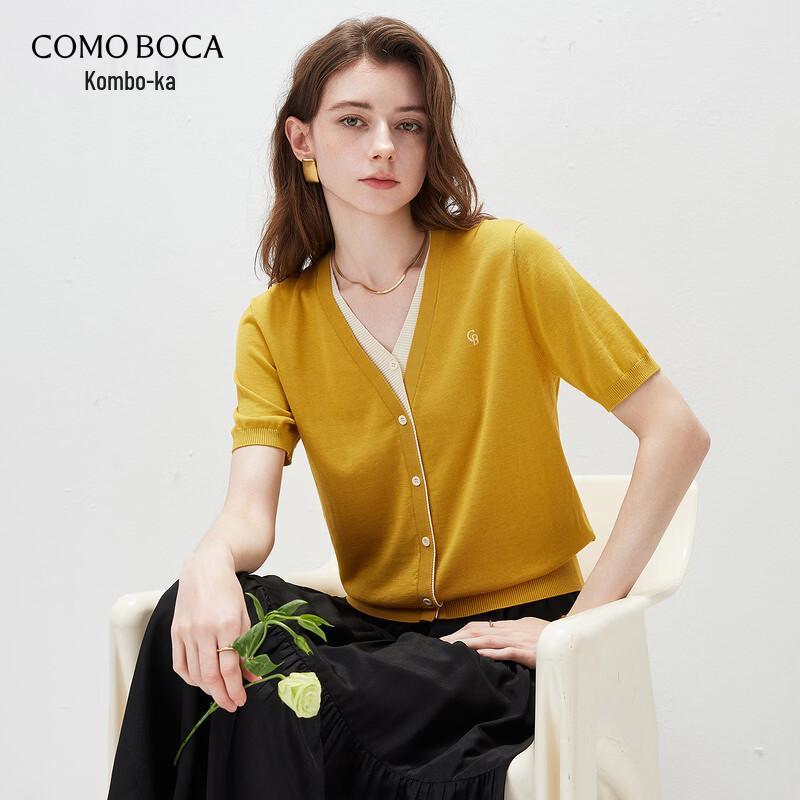 Kemeng Boka Women s Mulberry Silk Short Sleeve Knit Cardigan L
Kemeng Boka Women s Mulberry Silk Short Sleeve Knit Cardigan L