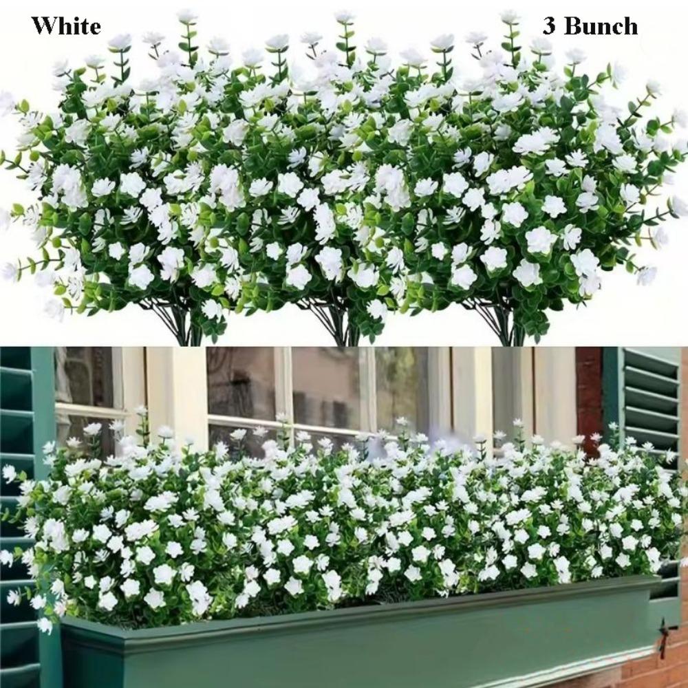 3 Bunch Multicolors Artificial Flowers Plastic 34cm Realistic Simulation Floral Bouquets Eucalyptus Camellia Rose білий
3 Bunch Multicolors Artificial Flowers Plastic 34cm Realistic Simulation Floral Bouquets Eucalyptus Camellia Rose білий