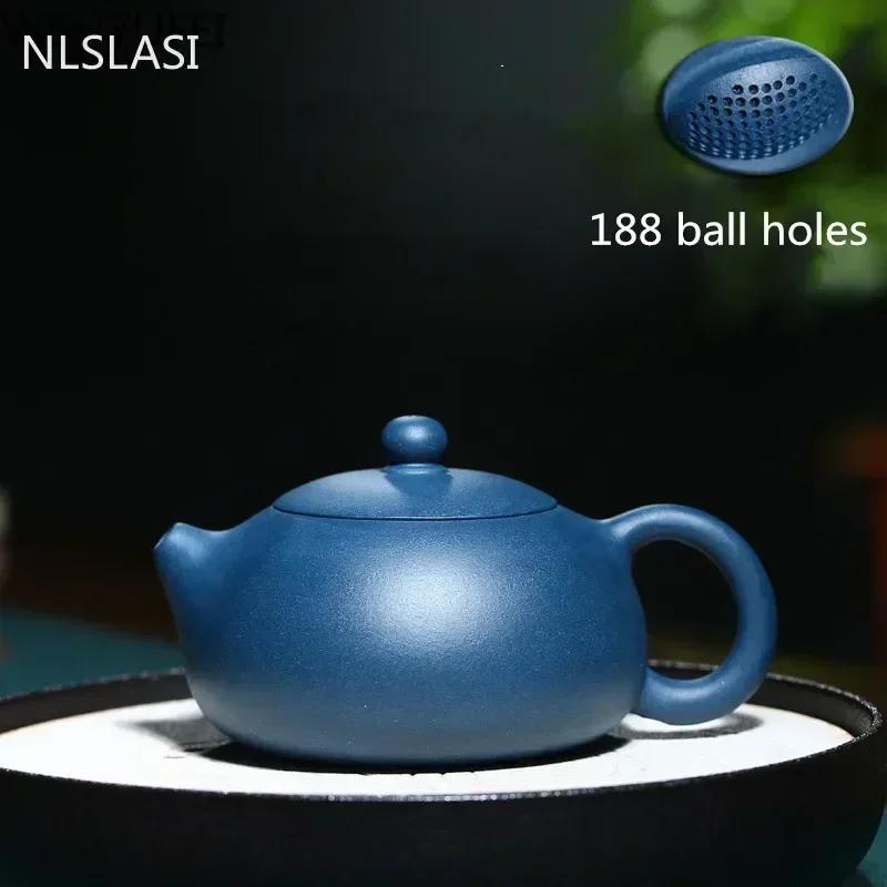 Chinese Yixing Tea Pot Authentic Purple Clay Xi Shi Teapot Handmade Kettle 188 Ball Hole Filter Tea Ceremony Custom Gift 210ml
Chinese Yixing Tea Pot Authentic Purple Clay Xi Shi Teapot Handmade Kettle 188 Ball Hole Filter Tea Ceremony Custom Gift 210ml