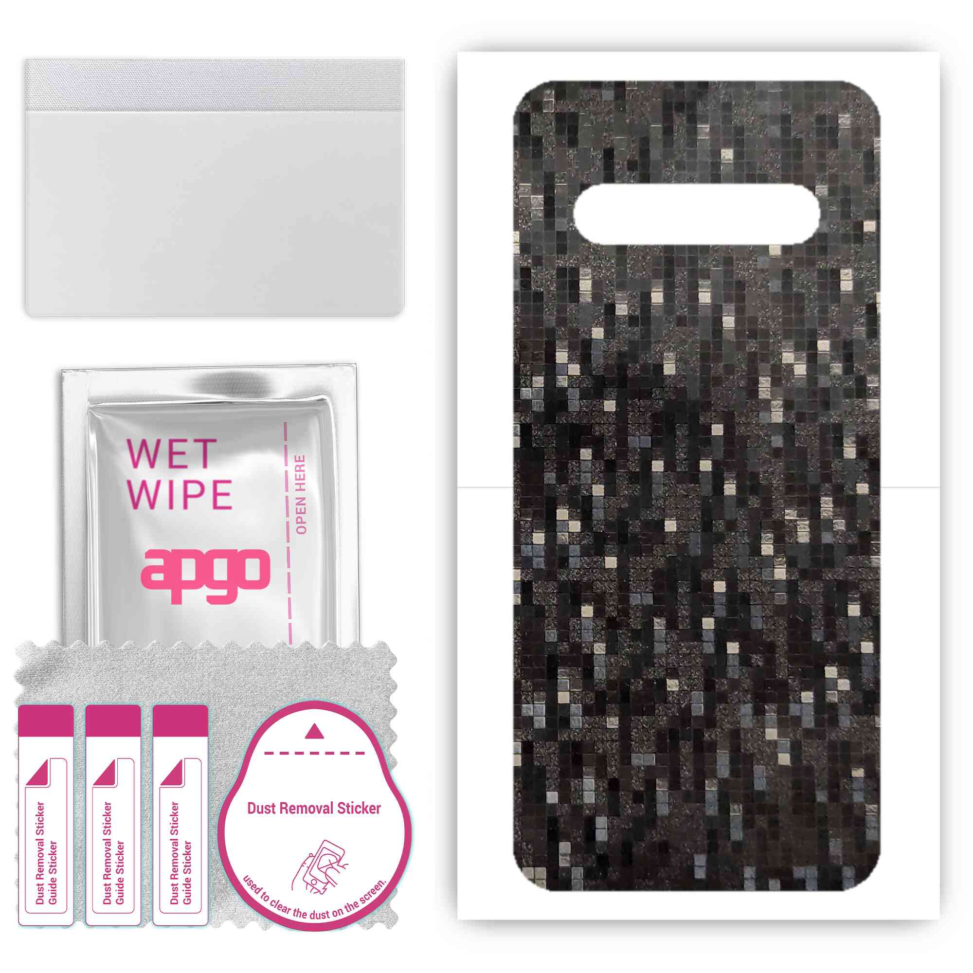 Apgo Protective Skin Sticker для задньої панелі, сумісної з LG V60 ThinQ 5G UW, Wrap Film, Foil, Vinyl - Pattern Carbon Black Pixel
Apgo Protective Skin Sticker для задньої панелі, сумісної з LG V60 ThinQ 5G UW, Wrap Film, Foil, Vinyl - Pattern Carbon Black Pixel