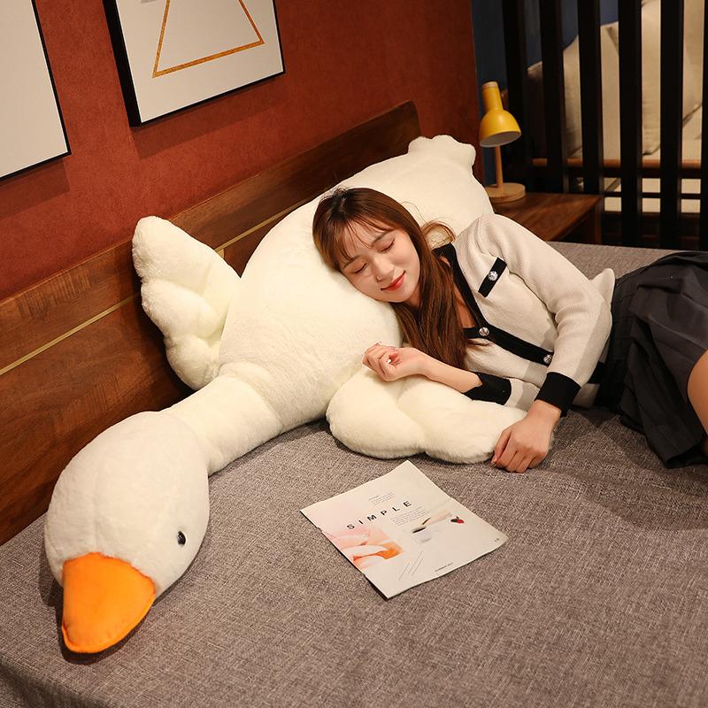 Cute Big White Goose Sleeping Pillow Children s Plush Toys Girls Bedside Dolls Dolls Dolls 80cm
Cute Big White Goose Sleeping Pillow Children s Plush Toys Girls Bedside Dolls Dolls Dolls 80cm