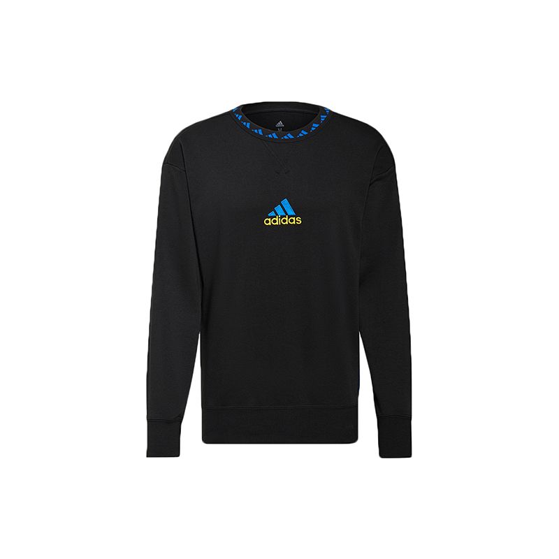 adidas Men s Manchester United Icon Crewneck Black Sweatshirt GR3875 S
adidas Men s Manchester United Icon Crewneck Black Sweatshirt GR3875 S