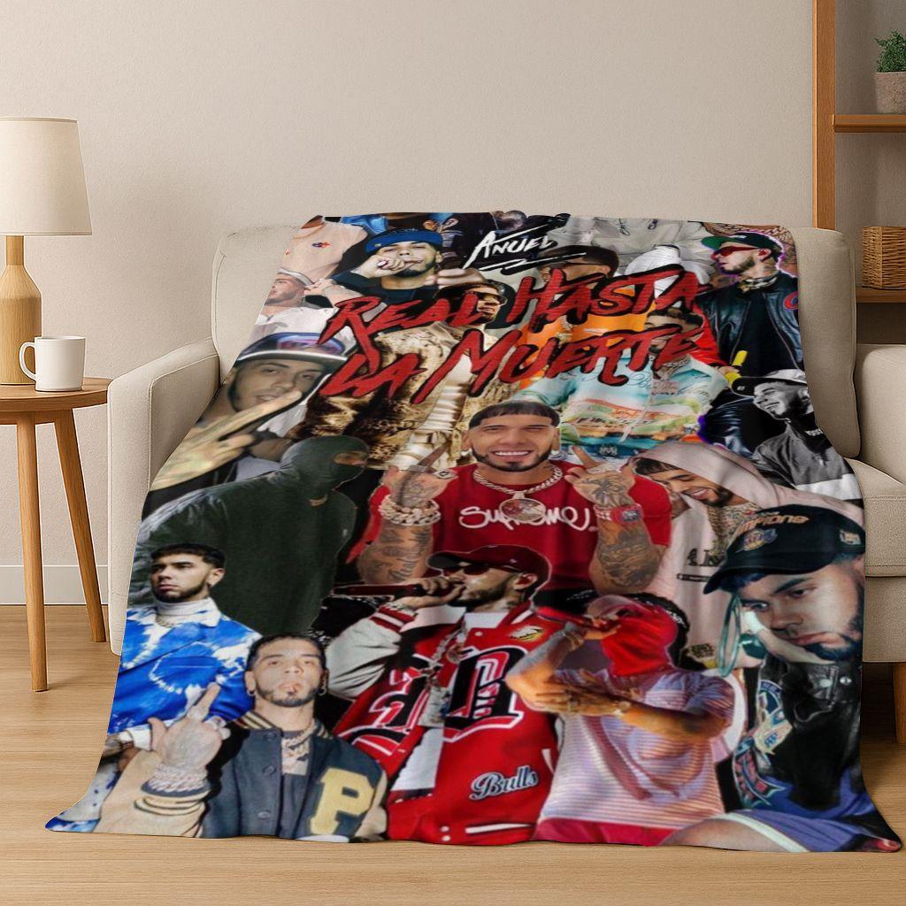 26 Style Anuel AA Hip Hop Rapper Singer Flannel Blanket,Warm and Cozy Soft Throw Blanket for Home Bedroom Bed Sofa Cover Kid 75x90cm
26 Style Anuel AA Hip Hop Rapper Singer Flannel Blanket,Warm and Cozy Soft Throw Blanket for Home Bedroom Bed Sofa Cover Kid 75x90cm