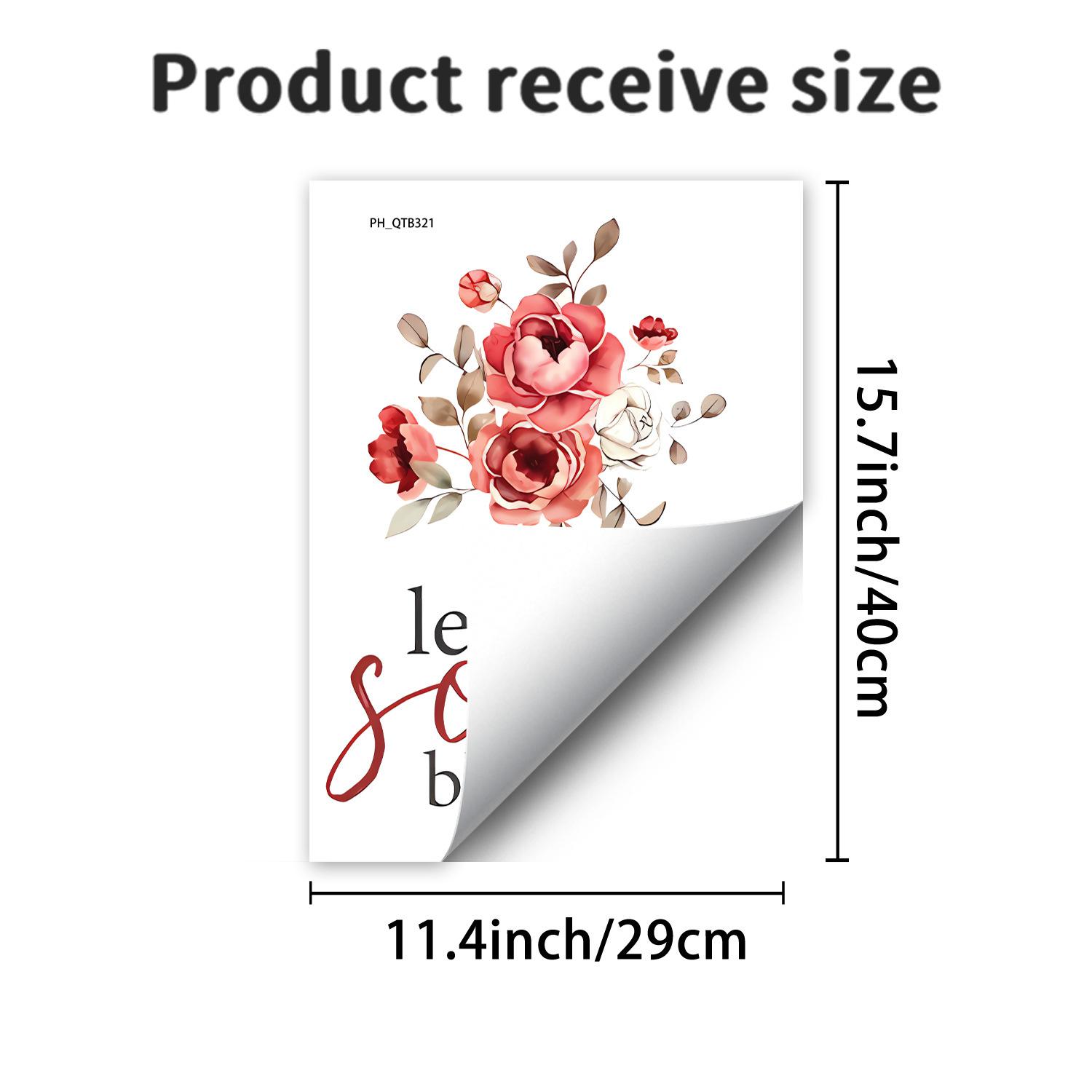 Creative Pink Rose Quotes Wall Sticker for Bedroom Living Room Study Home Decoration 29x40cm різнокольоровий
Creative Pink Rose Quotes Wall Sticker for Bedroom Living Room Study Home Decoration 29x40cm різнокольоровий