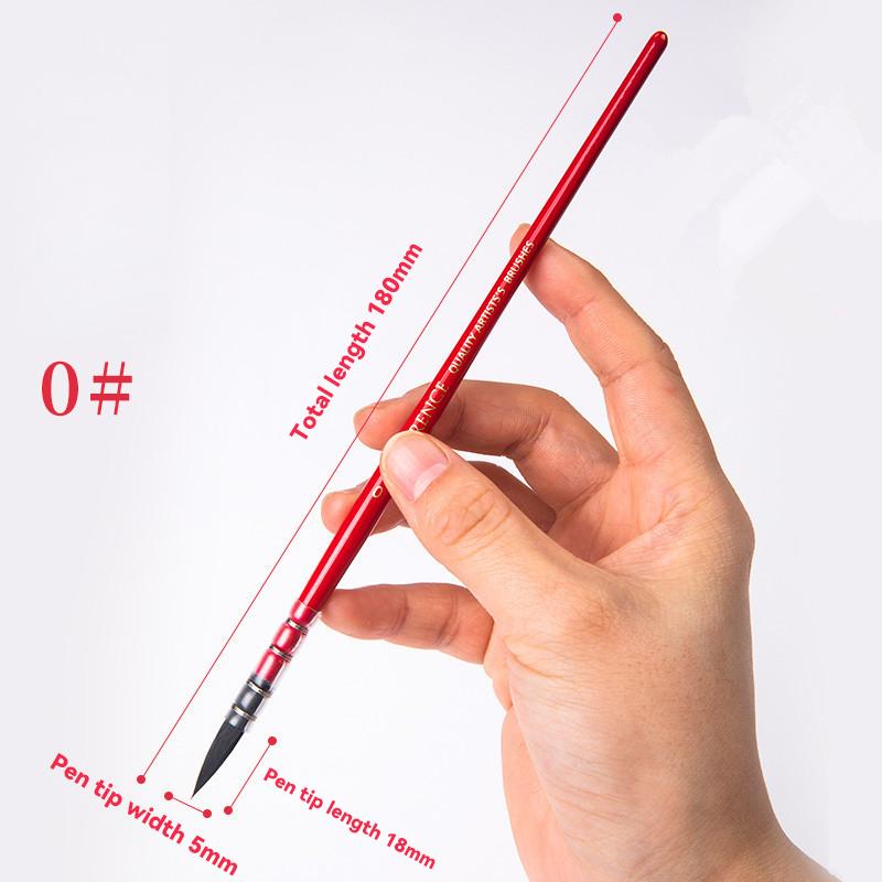 1Pc Squirrel s Hair Artist Paint Brush Round Hand Painting Brushes For Watercolor Gouache Drawing Wash Mop Art Painting Supplies
1Pc Squirrel s Hair Artist Paint Brush Round Hand Painting Brushes For Watercolor Gouache Drawing Wash Mop Art Painting Supplies