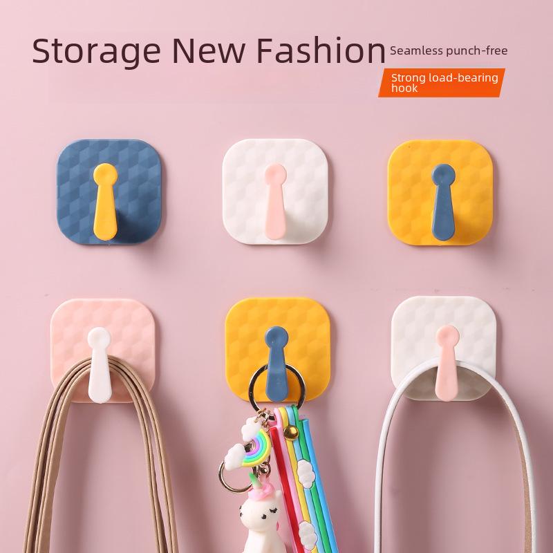 1pcs Contrast color hook Kitchen Wall Hook Multifunctional Bathroom Hook Traceless Hanger Rotating Hook Kitchen Storage Hook 1PCS
1pcs Contrast color hook Kitchen Wall Hook Multifunctional Bathroom Hook Traceless Hanger Rotating Hook Kitchen Storage Hook 1PCS