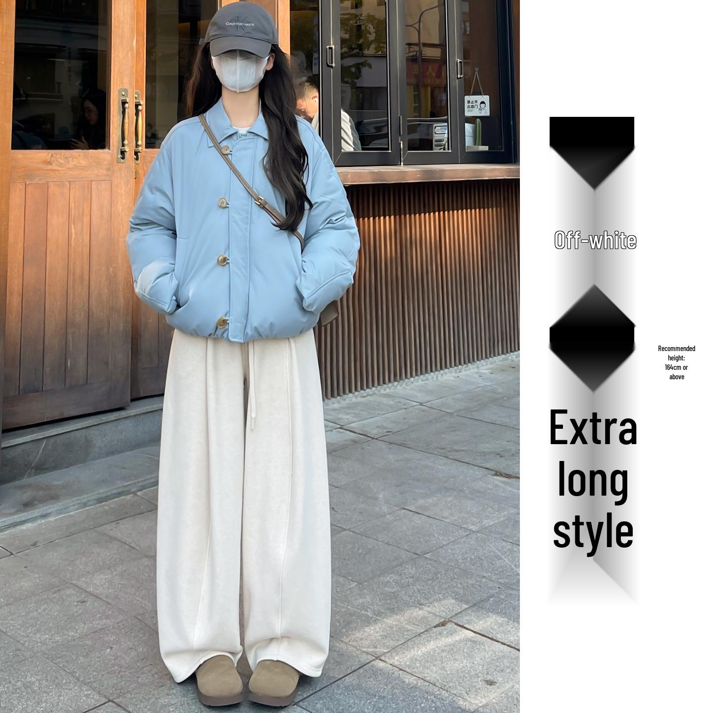 Women s 2025 Gray Velvet-Lined Straight-Leg Banana Pants - Winter Style Large
Women s 2025 Gray Velvet-Lined Straight-Leg Banana Pants - Winter Style Large