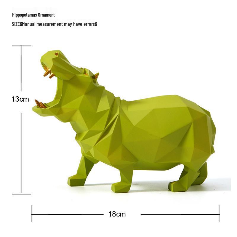Nordic Modern Hippopotamus Decoration: Coffee Table Candy Box & Key Storage
Nordic Modern Hippopotamus Decoration: Coffee Table Candy Box & Key Storage