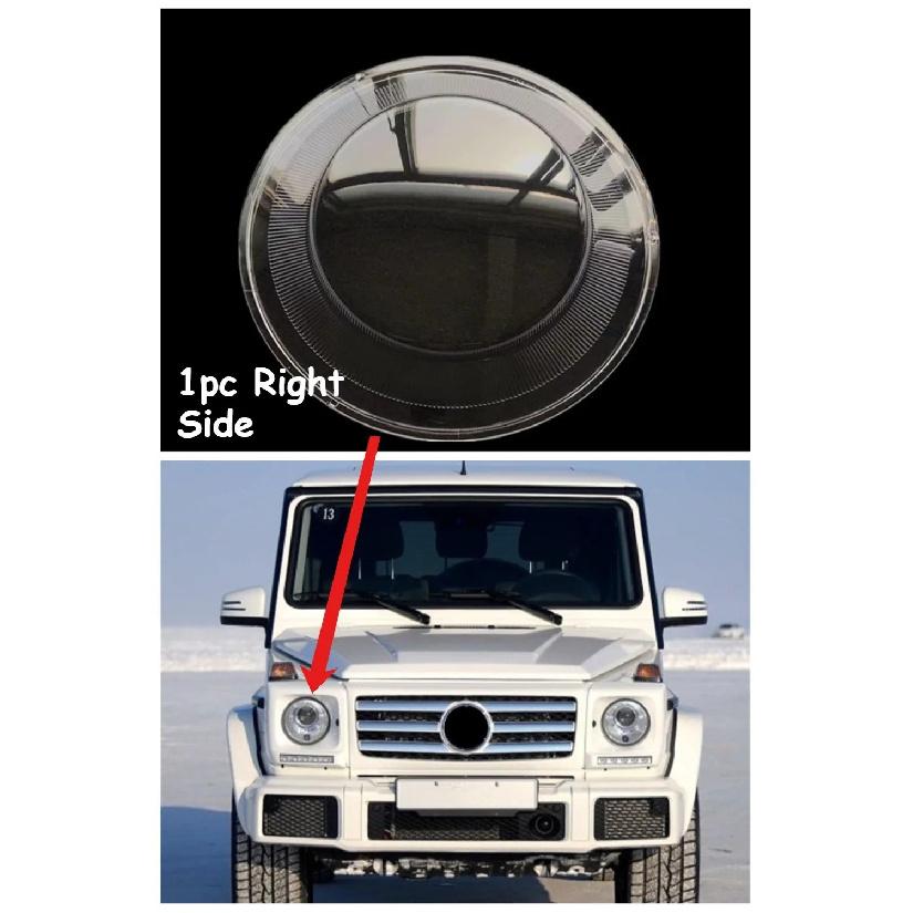 Transparent Front Headlights Lens Shell Glass Lampcover for Mercedes G Class W463 AMG G63 G55 G65 G-Wagen G-Wagon Puch G 2007-18 1pc Right Side
Transparent Front Headlights Lens Shell Glass Lampcover for Mercedes G Class W463 AMG G63 G55 G65 G-Wagen G-Wagon Puch G 2007-18 1pc Right Side