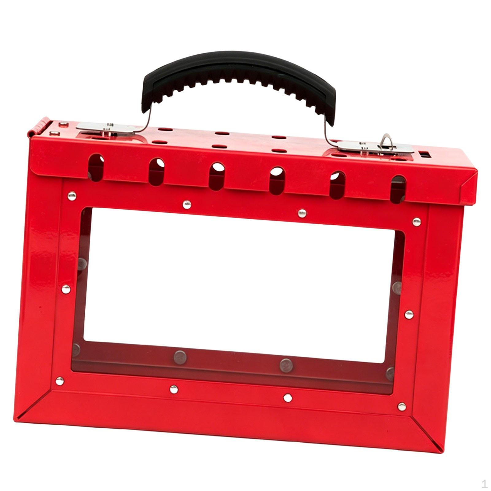 Stainless Steel Lockout Box with 12 Locking Holes Lock for Loto Procedures
Stainless Steel Lockout Box with 12 Locking Holes Lock for Loto Procedures