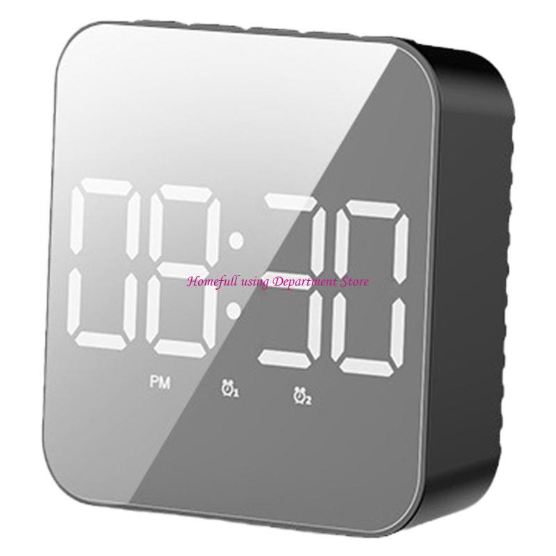 Voice Controlled LED Digital Mirror Clock with Accurate Timekeeping and Temperature Monitoring for Home and Office Use чорний
Voice Controlled LED Digital Mirror Clock with Accurate Timekeeping and Temperature Monitoring for Home and Office Use чорний