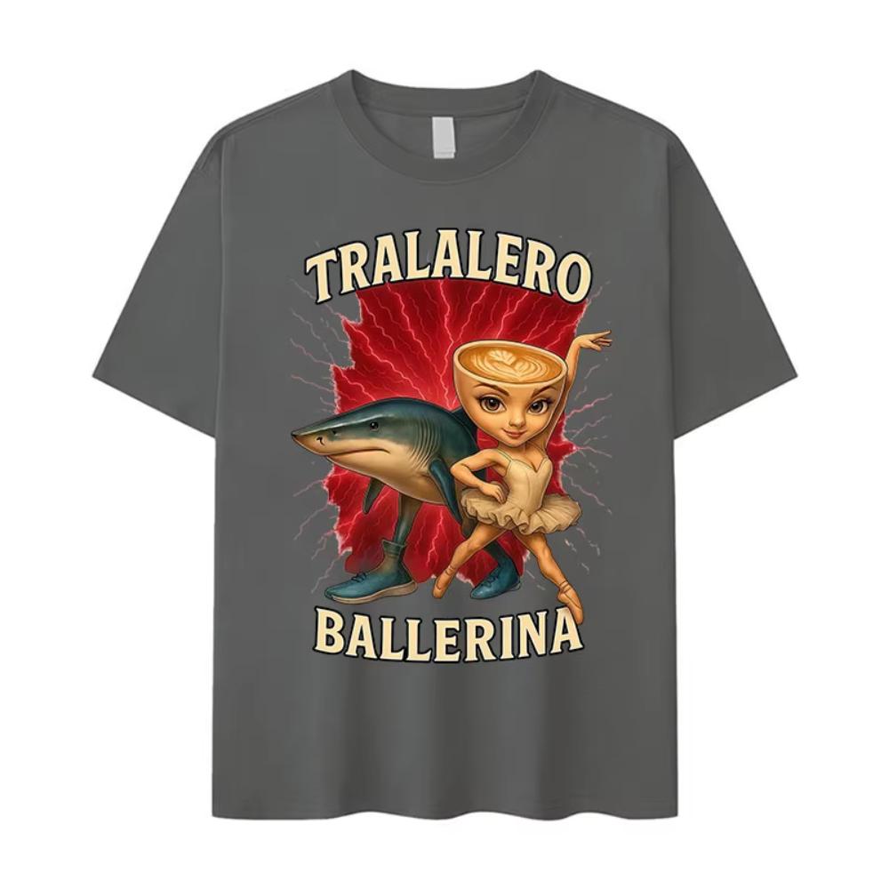 Italian Brainrot Funny Tralalero Ballerina Meme T-Shirts Summer Cute Short Sleeve T Shirt Men s Fashion Cotton Tees 3XL
Italian Brainrot Funny Tralalero Ballerina Meme T-Shirts Summer Cute Short Sleeve T Shirt Men s Fashion Cotton Tees 3XL