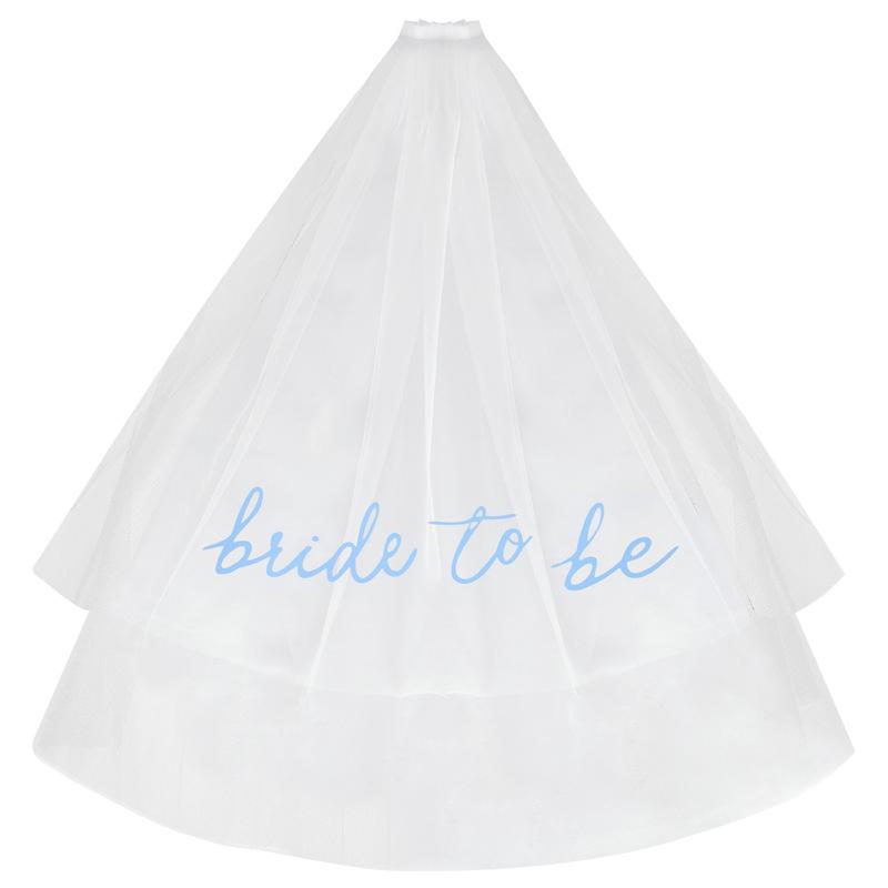 European and American Personalized Bride Ironing Laser Word Veil Hair Accessories Double Mesh White Black Embroidery with Hair Comb Women 2026
European and American Personalized Bride Ironing Laser Word Veil Hair Accessories Double Mesh White Black Embroidery with Hair Comb Women 2026