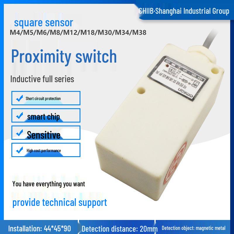 Huguang Proximity Sensor LJ2(G)L-20-4/121/122123124 Contactless Transistor Inductive Switch Model 4/123
Huguang Proximity Sensor LJ2(G)L-20-4/121/122123124 Contactless Transistor Inductive Switch Model 4/123