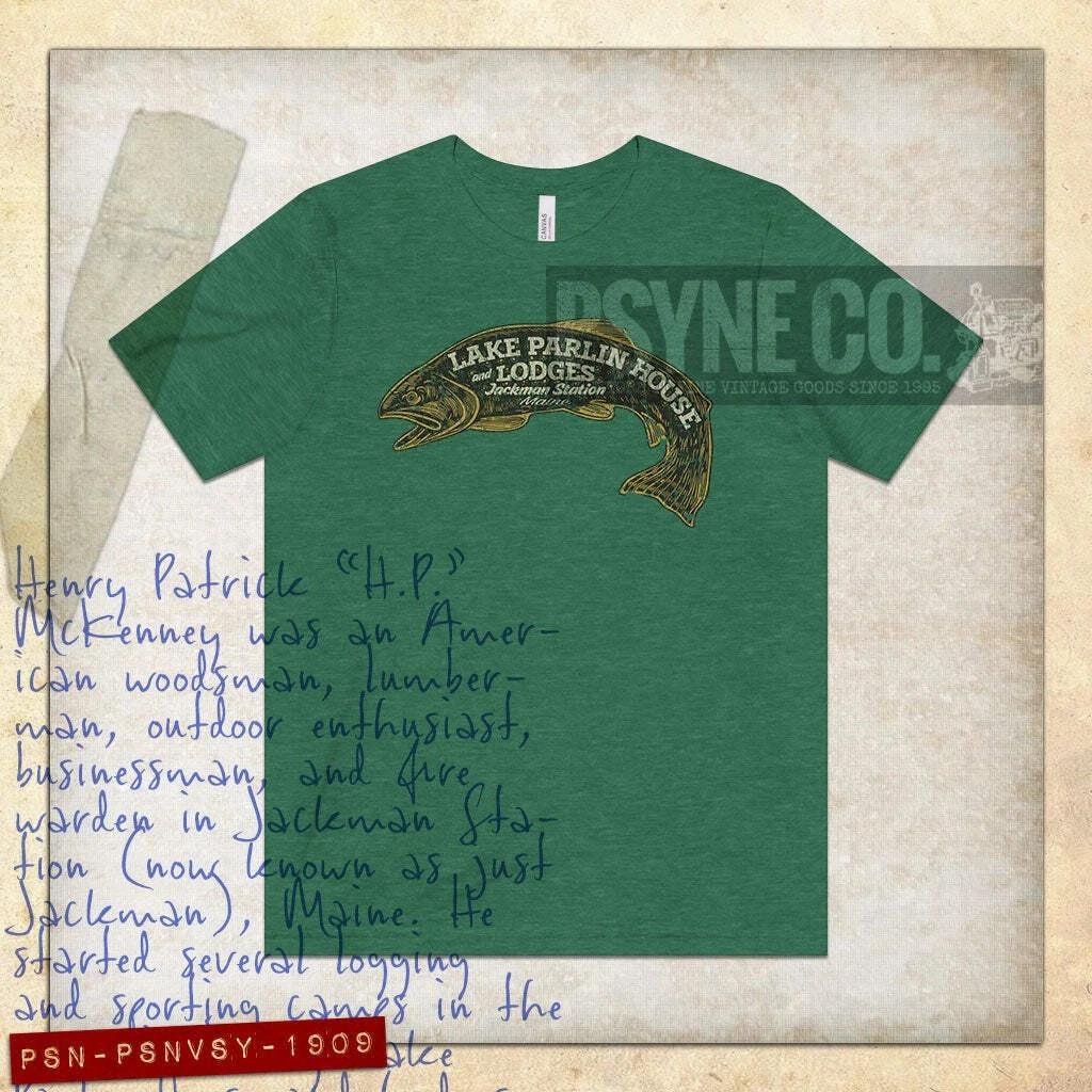 Lake Parlin House & Lodges 1909 Vintage Men s T shirt 2XL
Lake Parlin House & Lodges 1909 Vintage Men s T shirt 2XL