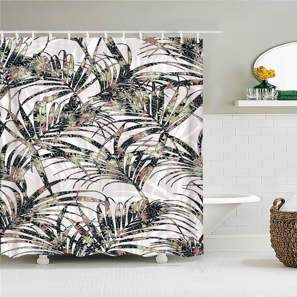 Waterproof Shower Curtain Fresh Plant Leaves Polyester Fabric 3D Printing Leaf Bathroom Curtains For Bathroom Decor With Hooks W60H190(CM)-1 Pcs
Waterproof Shower Curtain Fresh Plant Leaves Polyester Fabric 3D Printing Leaf Bathroom Curtains For Bathroom Decor With Hooks W60H190(CM)-1 Pcs