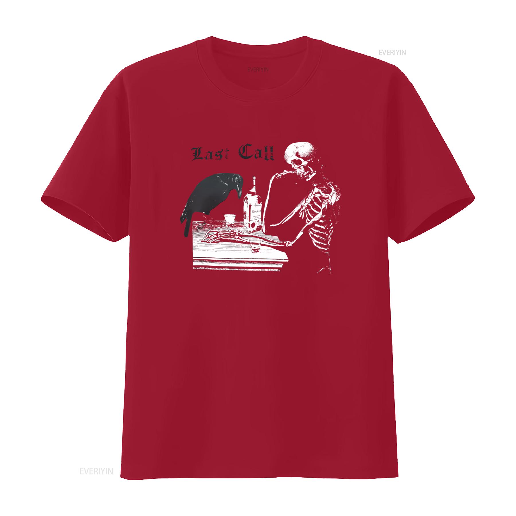 Annex Art Last Call Tequila Shots Skeleton Crow Raven Dark Gray T Shirt for Men Large vintage Washed Top For Everyday Wear S
Annex Art Last Call Tequila Shots Skeleton Crow Raven Dark Gray T Shirt for Men Large vintage Washed Top For Everyday Wear S