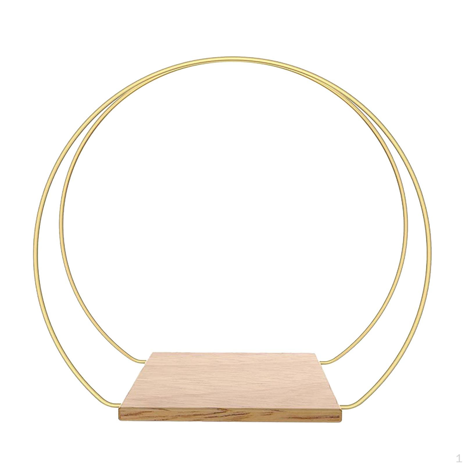 Metal Floral Hoop Gold Art Pendant Portable Round Wreath Frame Table Decoration DIY for Holiday
Metal Floral Hoop Gold Art Pendant Portable Round Wreath Frame Table Decoration DIY for Holiday