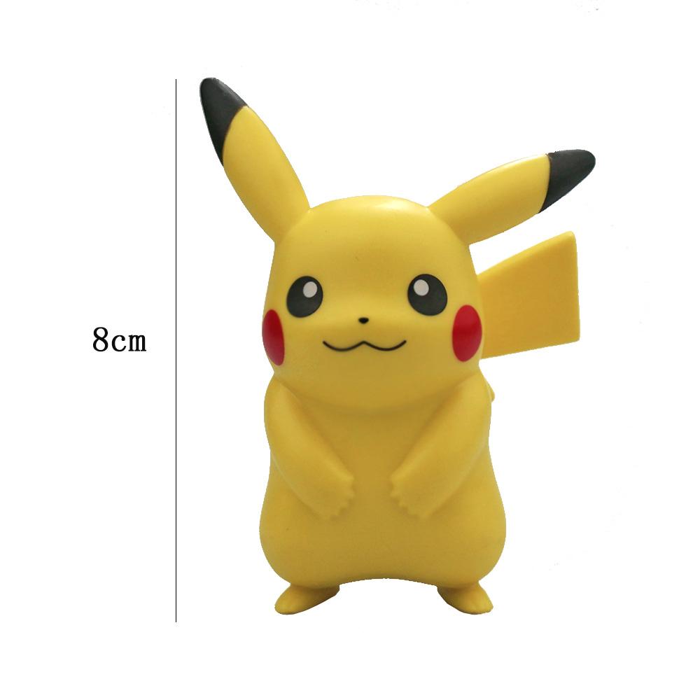 Pokemon Pikachu Anime Figure Toys Cake Car Decoration Ornaments Action Children Birthday Christmas Gifts PVC for Poseable Articulated Scale Detailed 5-8cm
Pokemon Pikachu Anime Figure Toys Cake Car Decoration Ornaments Action Children Birthday Christmas Gifts PVC for Poseable Articulated Scale Detailed 5-8cm
