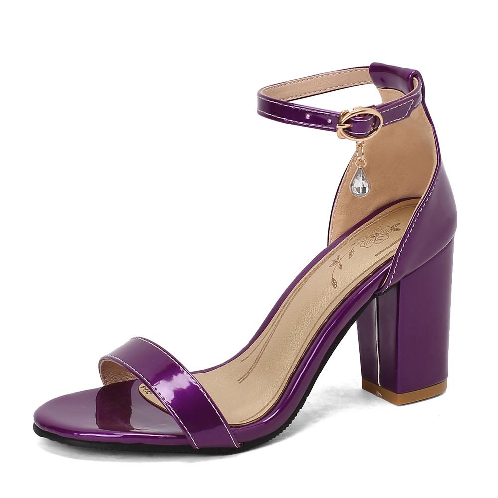 Fashion Women High heels Sexy Pumps Open Toe Patent leather Thick Heel Bridal Party Shoes Ladies Buckle Strap Gladiator Sandals Red Pink 34 фиолетовый
Fashion Women High heels Sexy Pumps Open Toe Patent leather Thick Heel Bridal Party Shoes Ladies Buckle Strap Gladiator Sandals Red Pink 34 фиолетовый