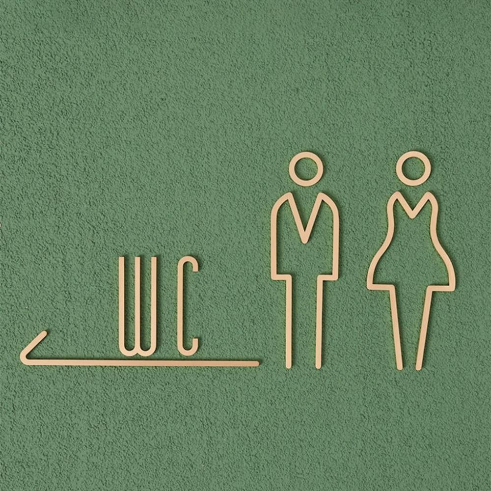 Doorplate Solid Brass Toilet Door Sign WC Plaque Toilet Symbol Bathroom Signage Restroom Sign arrow
Doorplate Solid Brass Toilet Door Sign WC Plaque Toilet Symbol Bathroom Signage Restroom Sign arrow