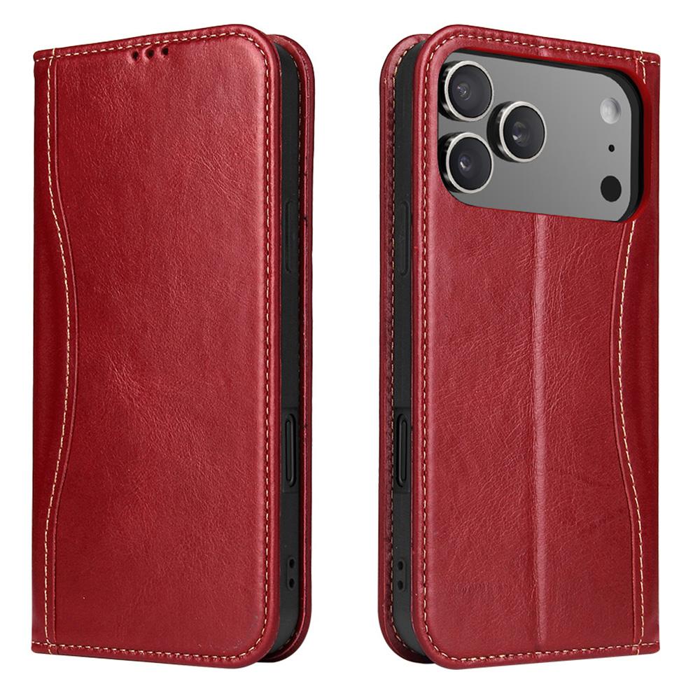 FIERRE SHANN For iPhone 17 Pro Case Wallet Stitching Craft Genuine Cow Leather Phone Cover
FIERRE SHANN For iPhone 17 Pro Case Wallet Stitching Craft Genuine Cow Leather Phone Cover