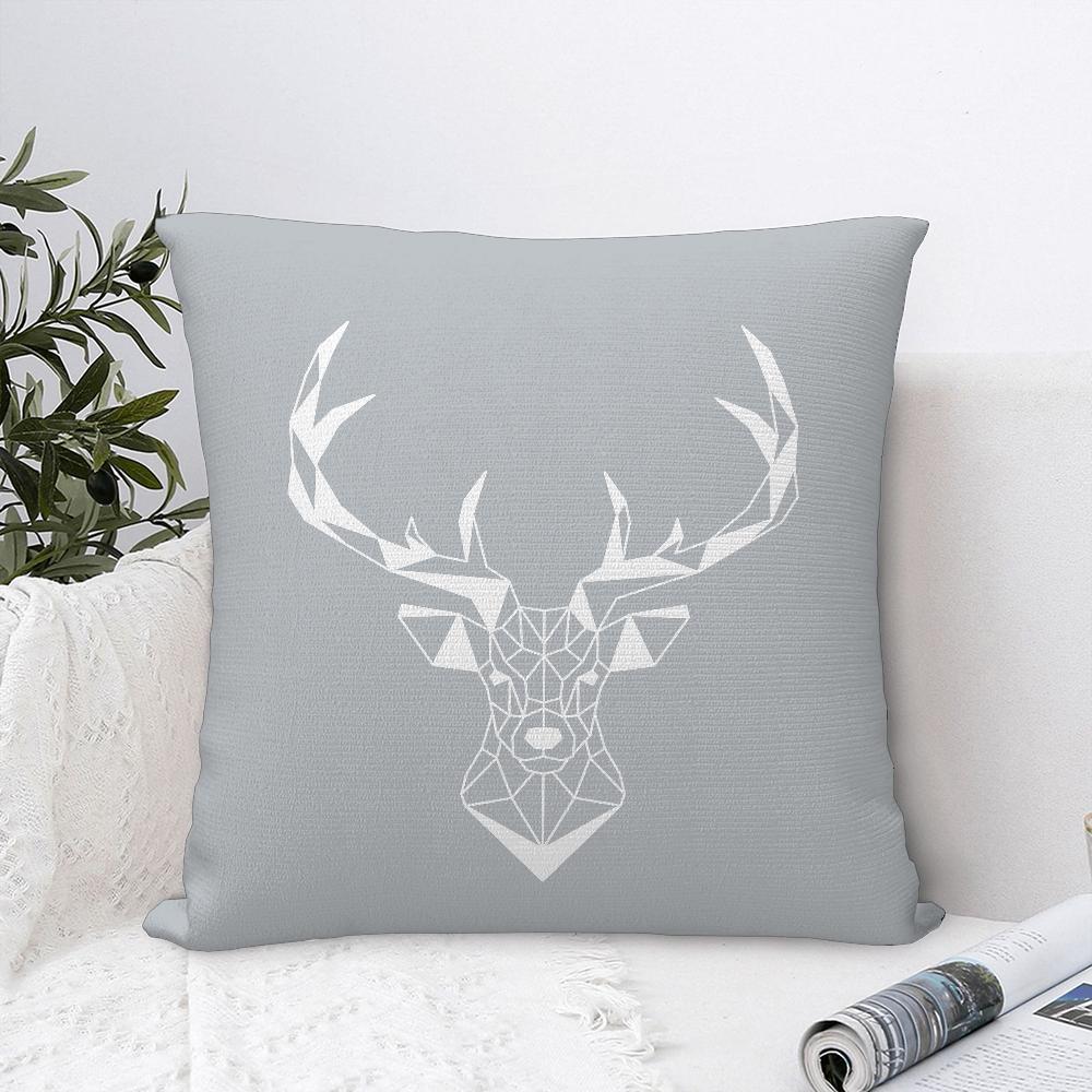 Modern Nordic Deer Head Pillow Case Plush Fabric Soft Pillowcase Double Sided Print Sofa Cushion Cover Throw Pillow Cover 16x16Inch
Modern Nordic Deer Head Pillow Case Plush Fabric Soft Pillowcase Double Sided Print Sofa Cushion Cover Throw Pillow Cover 16x16Inch