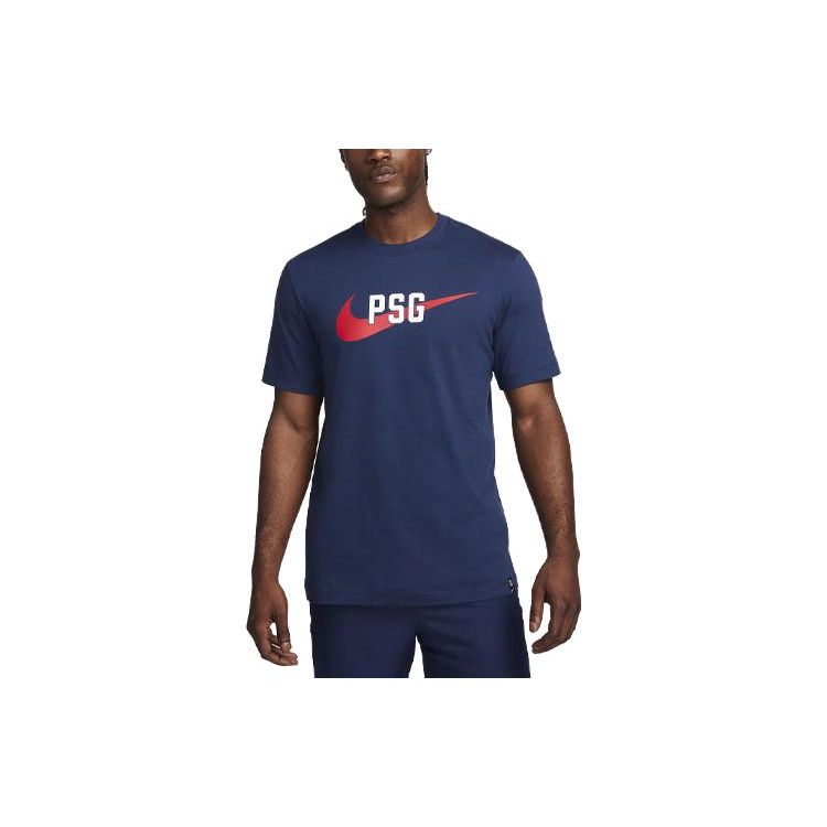 Nike Футболка мужская с коротким рукавом и логотипом Paris Saint-Germain Swoosh, с принтом букв, круглым вырезом, темно-синего цвета FD1040-410 XL
Nike Футболка мужская с коротким рукавом и логотипом Paris Saint-Germain Swoosh, с принтом букв, круглым вырезом, темно-синего цвета FD1040-410 XL
